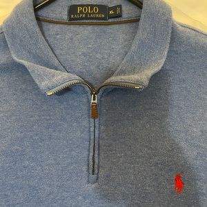 Polo Ralph Lauren Men’s Pullover size XL 3/4th zip